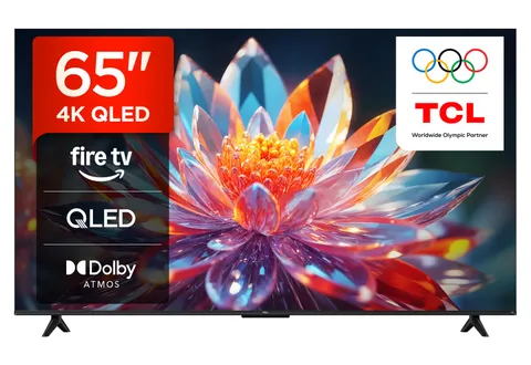 TCL 65T6C - Smart TV QLED 4K HDR10+ da 65", Fire TV con Dolby Atmos