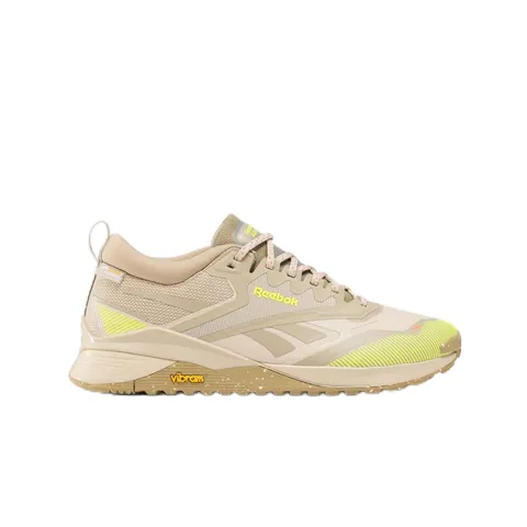 Reebok Nano X4 AD 43 - Scarpe da Allenamento da Uomo, Lime Digitale Funghi Beige, 43 EU