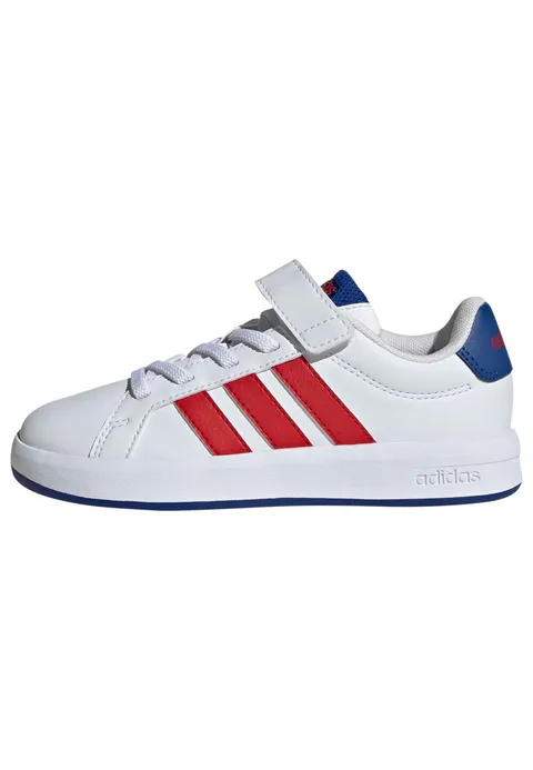 adidas Unisex - Bambini e Ragazzi Grand Court 3.0 Children Shoes, Ftwr White/Team Royal