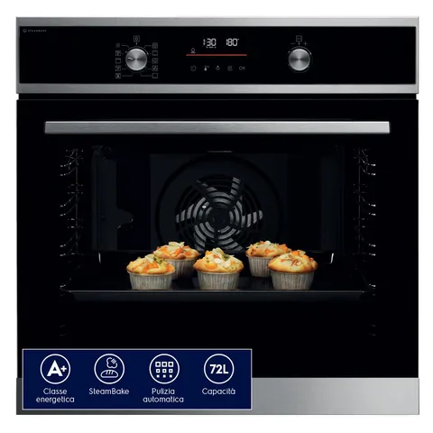 Electrolux EOD6P56X - Forno Multifunzione da Incasso 72 L Serie 500 SteamBake con Vapore