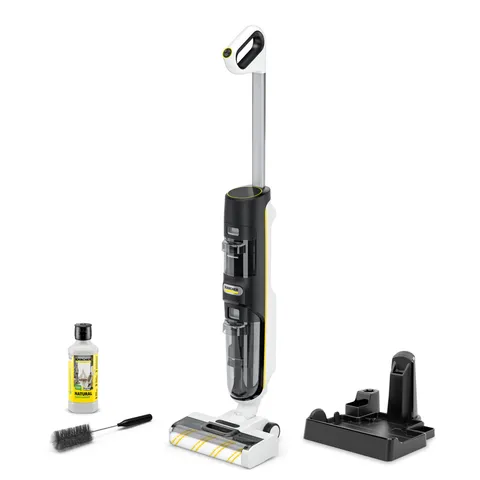 Kärcher Aspirapolvere Lavapavimenti FCV 4 Natural N, 3 modalità: aspira, lava e asciuga