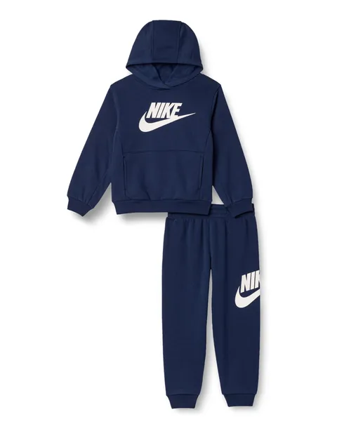 Nike Tuta da Neonati Club French Terry Blu Taglia 24 M Codice 66L595-U90