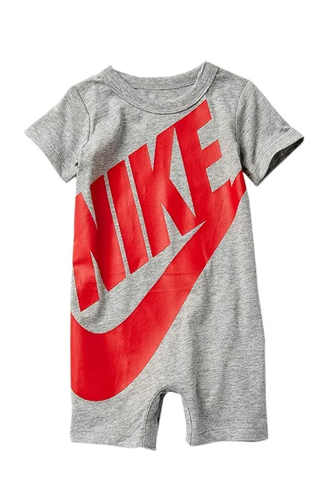 Nike Futura Pagliaccetto per bimbi Dark Gray Heather/Red 3 mesi