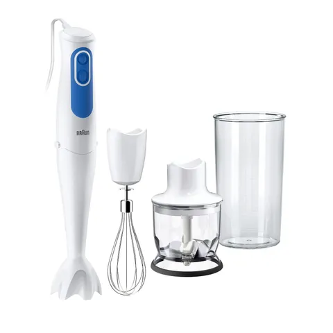 Braun MultiQuick 3 Minipimer MQ3025 Omelette, Frullatore ad Immersione, Dotato di