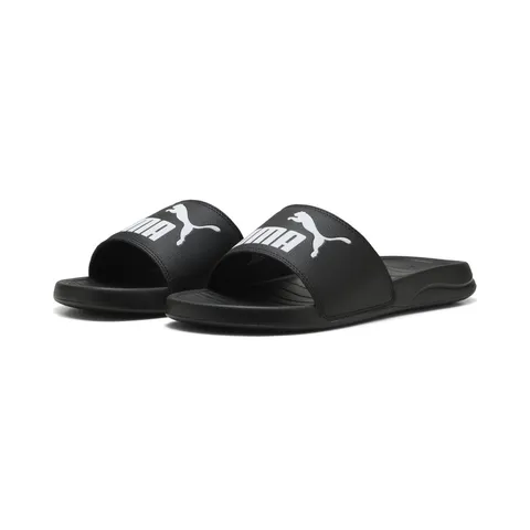 Puma Sandalo Popcat 20 H Slide Unisex, Puma Black Puma - Puma, Colore: Bianco, 39 EU