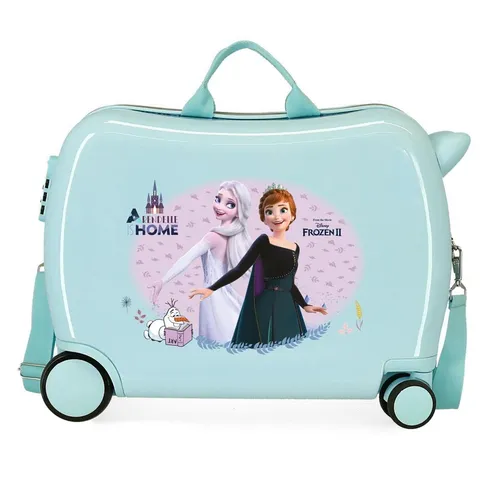Disney Frozen Arendelle Is Home - Valigia per bambini, 50 x 38 x 20 cm, rigida ABS