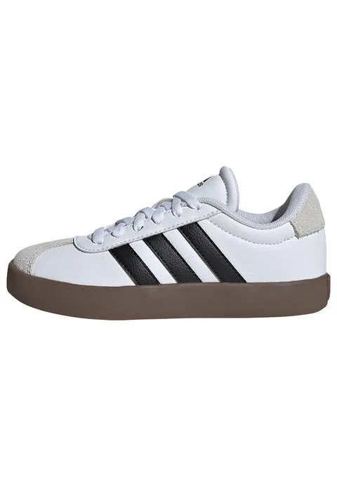 adidas Unisex - Bambini e Ragazzi VL Court 3.0 Shoes, Cloud White/Core Black/Grey One