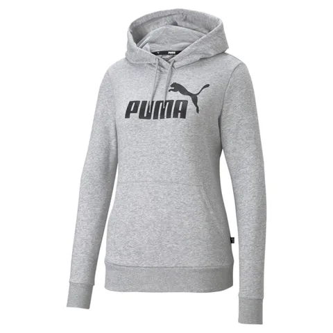 Puma 586791 04, Felpa con cappuccio Donna, Grigio, XS