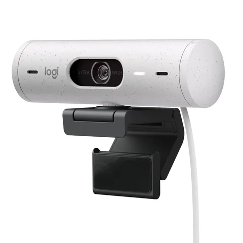 Logitech Brio 500 Webcam Full HD Bianca