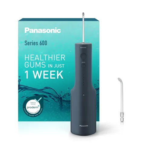 Panasonic Serie 600 Irrigatore Orale a Ultrasuoni EW-DJ66-A303, Idropulsore dentale