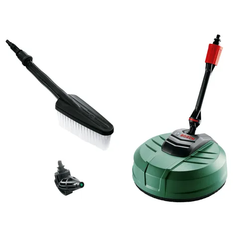 Bosch Home and Garden Idropulitrice Home and Car Kit di pulizia, con spazzola per patio