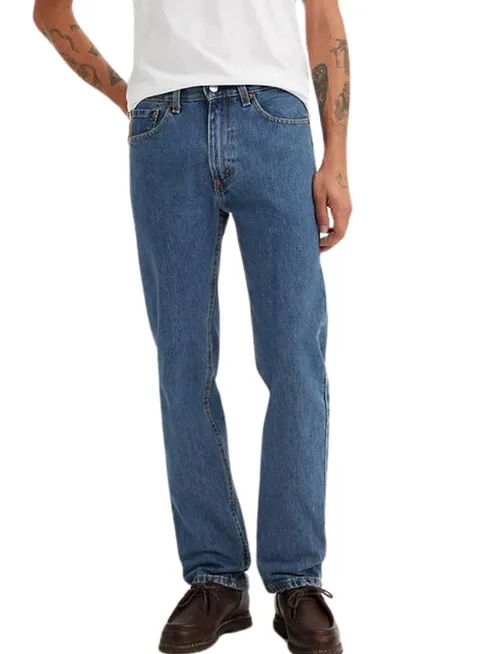 Levi's 505 Regular Fit, Jeans Uomo, Medium Stonewash, 36W / 30L