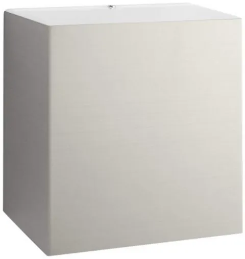 Philips Lighting Macaw Lampada da Parete da Esterno, LED, Luce Bidirezionale, Acciaio Inox