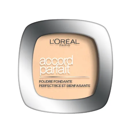 L'Oréal Paris Cipria Uniformante e Fissante, Per Tutti i Tipi di Pelle, Pelle Setosa e