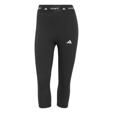 adidas Donna Techfit Capri Leggings Tights, dark blue, XXS