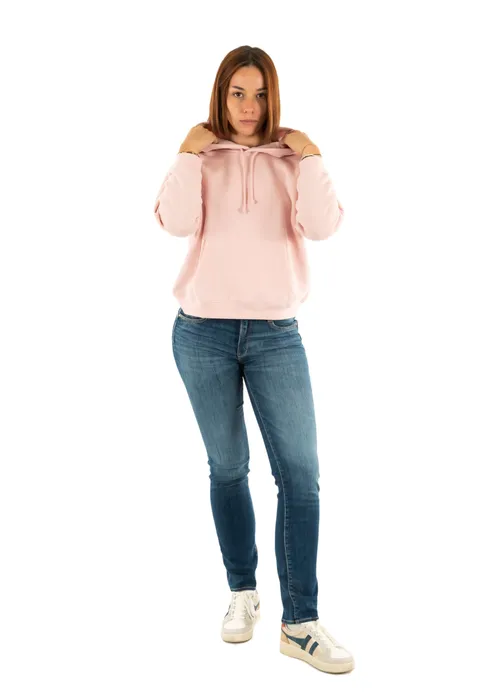 Levi's Felpa con Cappuccio da Donna Everyday, Peachskin., S