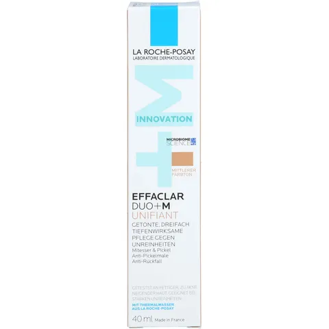 La Roche-Posay, Effaclar Duo+M, Trattamento Colorato Anti-Imperfezioni, Per Pelli a