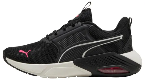 Puma X-Cell Nova FS Scarpe da Corsa su Strada, Unisex, Nero-Bianco Caldo-Rosa Puro