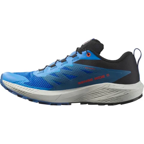 Salomon Sense RIDE 5, Scarpe da Trail Running, Uomo, French Blue/Black/Dark Blue, 40 EU