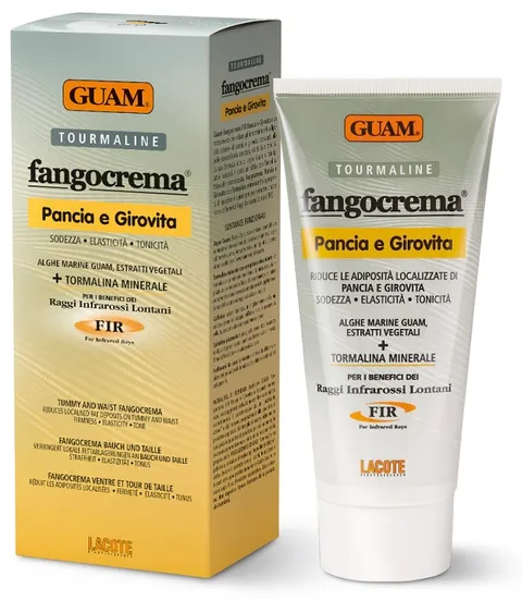 Guam Fangocrema Pancia E Girovita, Giallo, 150 Millilitro