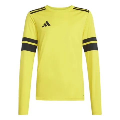 adidas Unisex - Bambini SQUADRA25 Jersey LONG Sleeve KIDS, team yellow/black, 13-14 Years