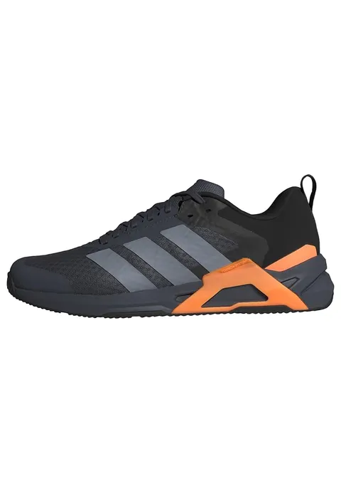 adidas Uomo Dropset Control Training Shoes, Aurora Onix/Grey/Lucid Orange, 36 EU