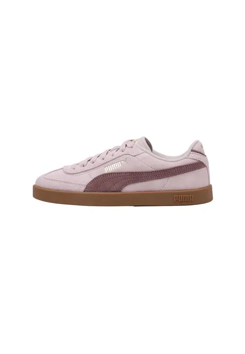 PUMA Sneakers Club II Era in Suede Unisex 42.5, Misty Pink Rich Cocoa Brown
