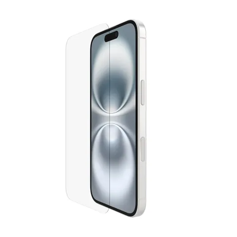 Belkin ScreenForce UltraGlass 2 Pellicola Vetro per iPhone 16, antigraffio, con durezza