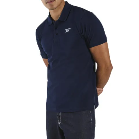 Reebok Blaze Embroidered SS Polo Shirt, Vector Navy, XL