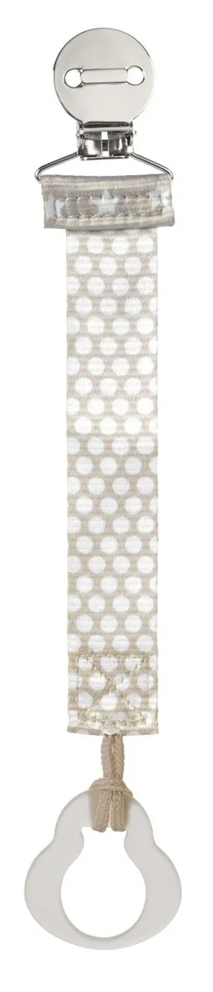 Chicco Fashion Clip Salvasucchietto Con Nastro, Universale, Per Agganciare Ciucci