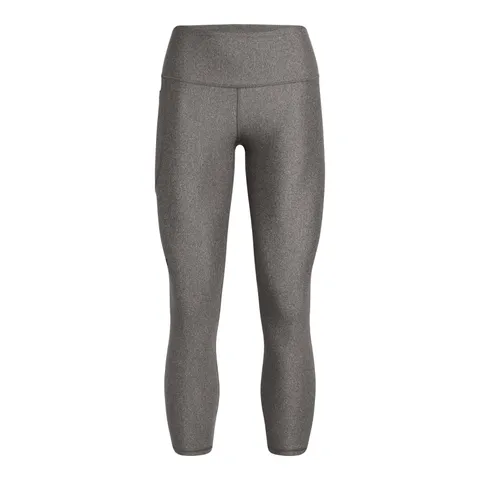 Under Armour Womens HeatGear Armour High Waisted Ankle No-Slip Leggings, (020) Charcoal