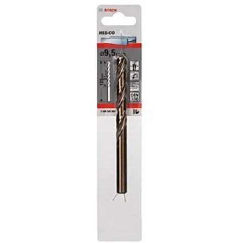 Bosch 2608585863 Punta per Metallo, Nero, 9.5 x 81 x 125 mm