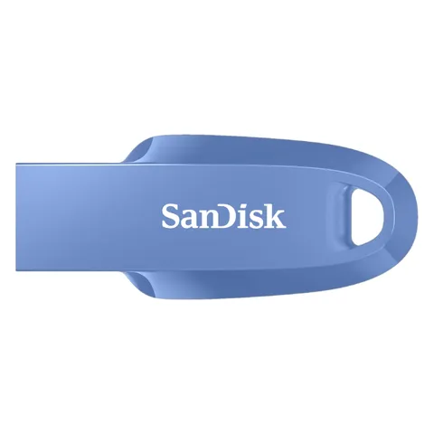 SanDisk Chiavetta USB 3.2 ultra curva da 128 GB, chiavetta USB fino a 100 MB/s in