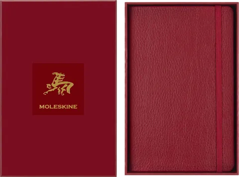 Moleskine Agenda Settimanale 2026 Anno del Cavallo - Copertina Rigida con Vernice