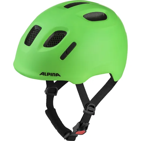 Alpina XIMO 2 L.E. (opaco) - Casco da bici leggero e sicuro per bambini con LED opzionale
