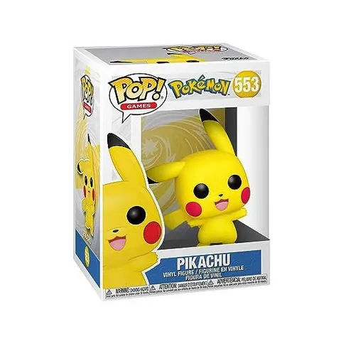 Funko POP! Games: Pokémon - Pikachu - (Waving) - (waving) - Figura in Vinile da