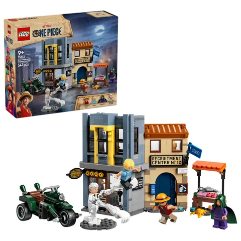 LEGO ONE Piece Resa dei Conti con Capitano Smoker - Gioco Interattivo con 4 Minifigure
