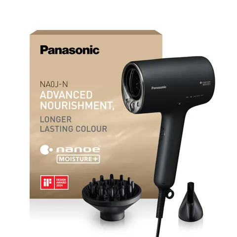 Panasonic EH-NA0J Asciugacapelli nanoe Moisture+ e Minerale, if Design Award 2023