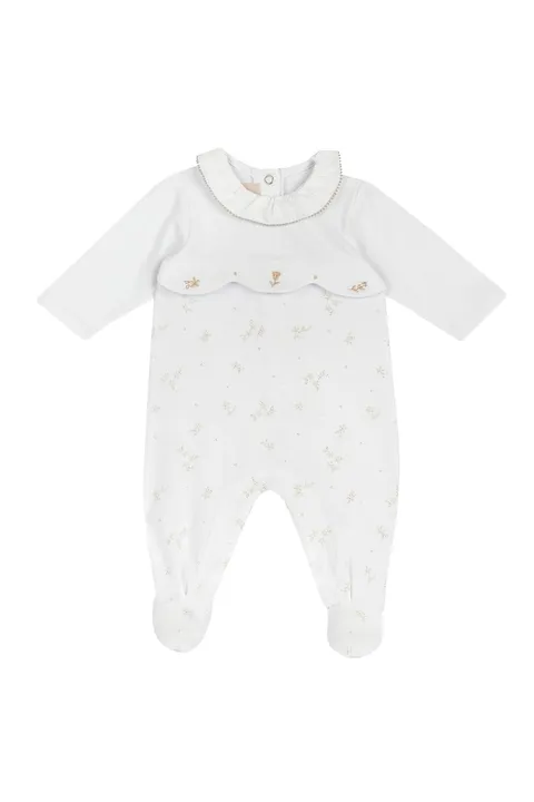Chicco, Tutina Neonata, Tutina in Morbido e Leggero Cotone, con Comoda Apertura sulla