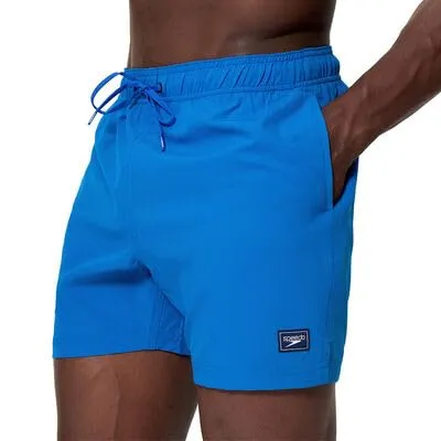 Speedo Classic Logo Volley 16" Costume a Pantaloncino per Uomo, Blu, S