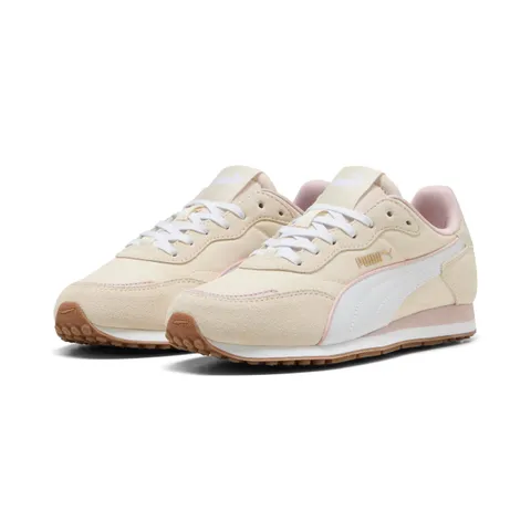 Puma St Miler RoseSneaker Donna, Gum Puma Bianco Avorio Satinato, 42.5 EU
