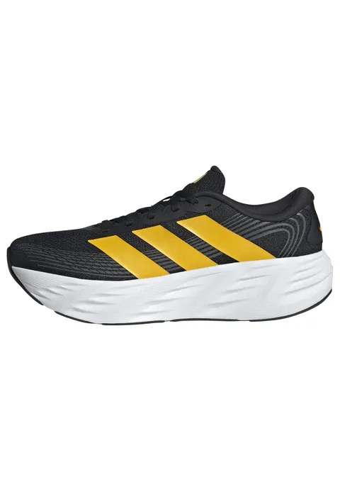 adidas Uomo Galaxy 8 Running Shoes, Core Black/Bold Gold/Carbon, 42 EU