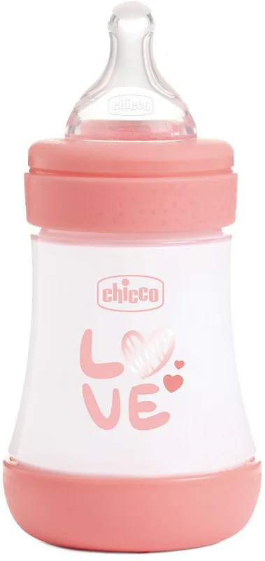 Chicco Perfect 5 Biberon Anticolica 150ml Rosa