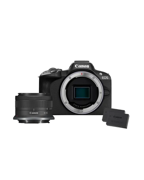 Canon EOS R50 Mirrorless 24.2MP + RF-S 18-45 Kit