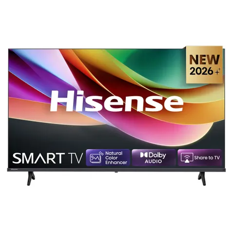 Hisense Smart TV 40" FHD 40E4ST, 60Hz, DTS Virtual X, Vidaa OS con 1000+ APP, Game Mode