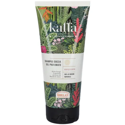 Helan, Kaffa, Shampoo e Bagnoschiuma Naturale per Corpo e Capelli, Docciaschiuma Gel