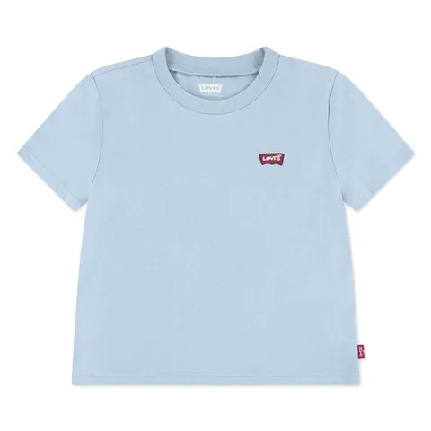 Levi's T-Shirt con Logo Batwing sul Petto Blu Bambino