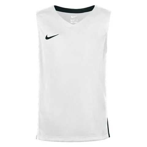 Nike NT0200-100 Team Basketball Stock Jersey 20 Canottiera Unisex Bambino White Taglia XS