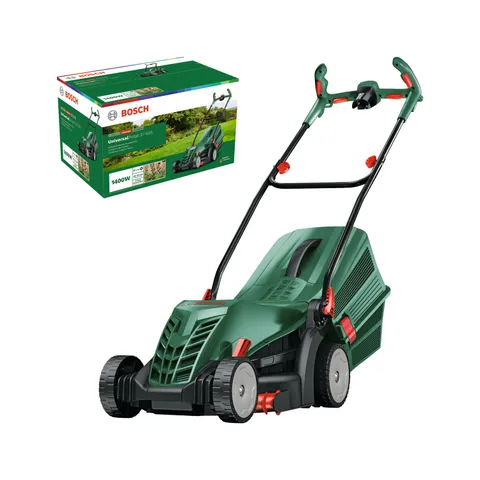 Bosch Tagliaerba/Tosaerba a filo UniversalRotak 37-555 (motore da 1.400 W, larghezza di