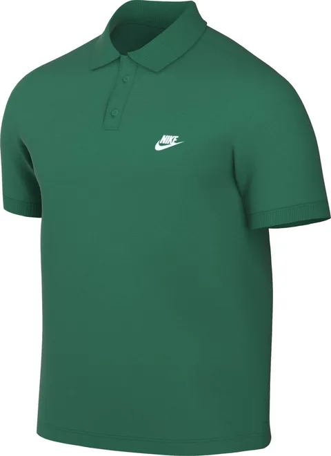 Nike FN3894-365 M NK Club SS Polo Pique Maglia Lunga Uomo Malachite/White Taglia S
